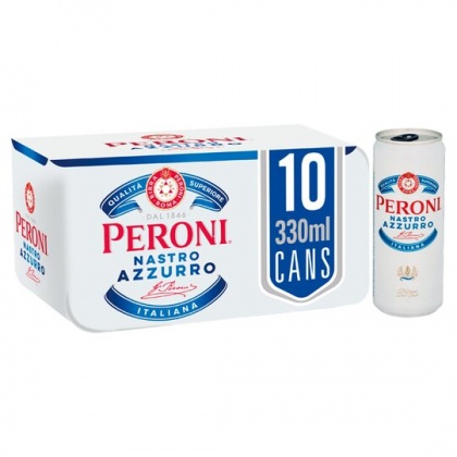 Peroni Nastro 10 Pack Can